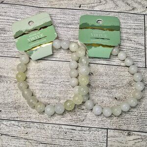 Chinese Jade Crystal Bracelet